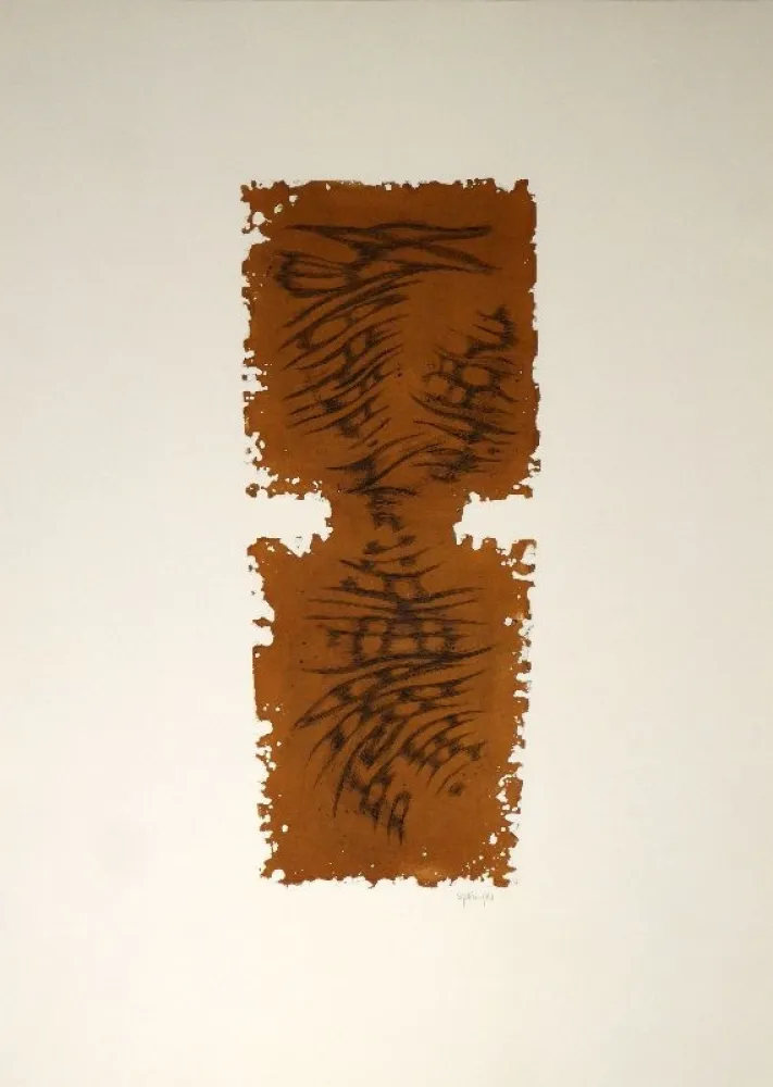 Água-Forte E Água-Tinta Springer - Abstrakte Komposition