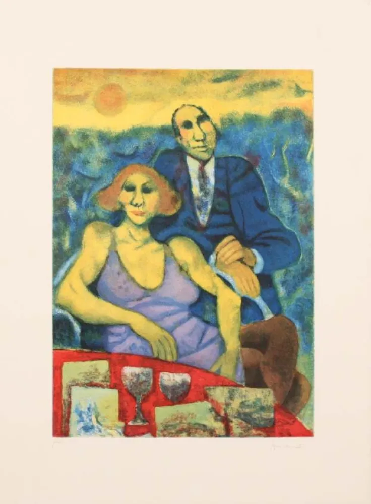 Água-Forte Squillantini - POMERIGGIO D'ESTATE