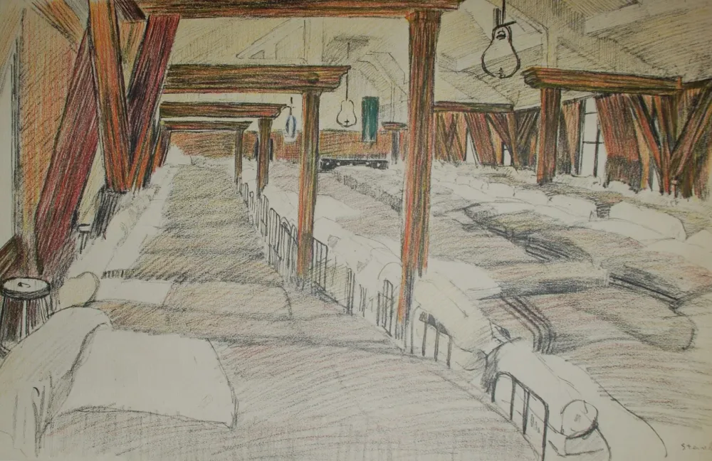 Litografia Steinlen - Saint Lazare