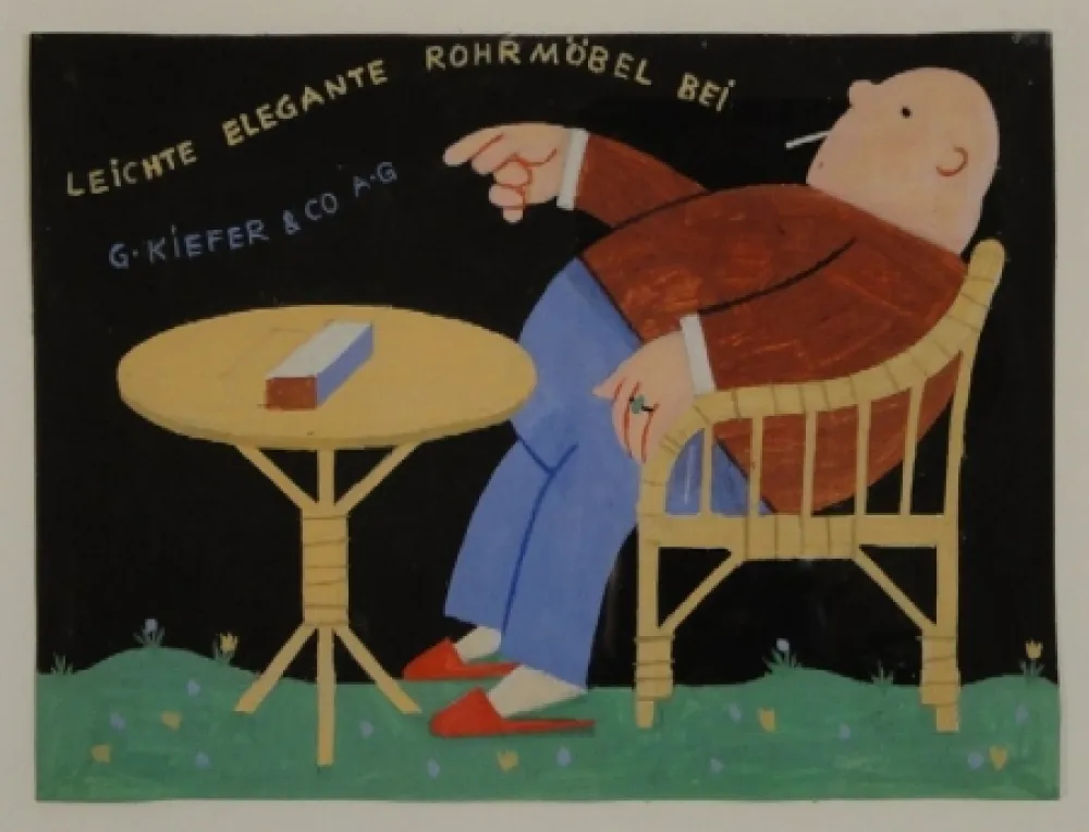 Monotipia Stöcklin - LEICHTE ELEGANTE ROHRMÖBEL BEI G.KIEFER & CO. A.G