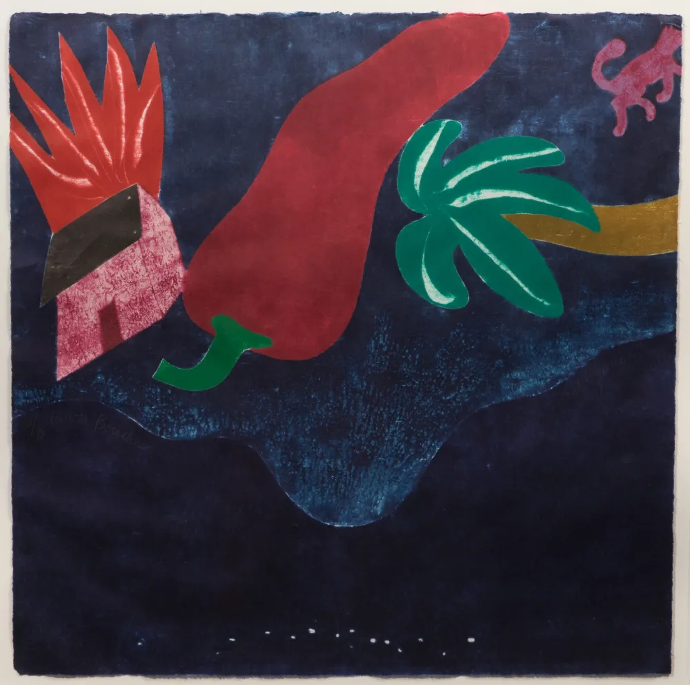 Xilogravura Summers - Aurora Borracha