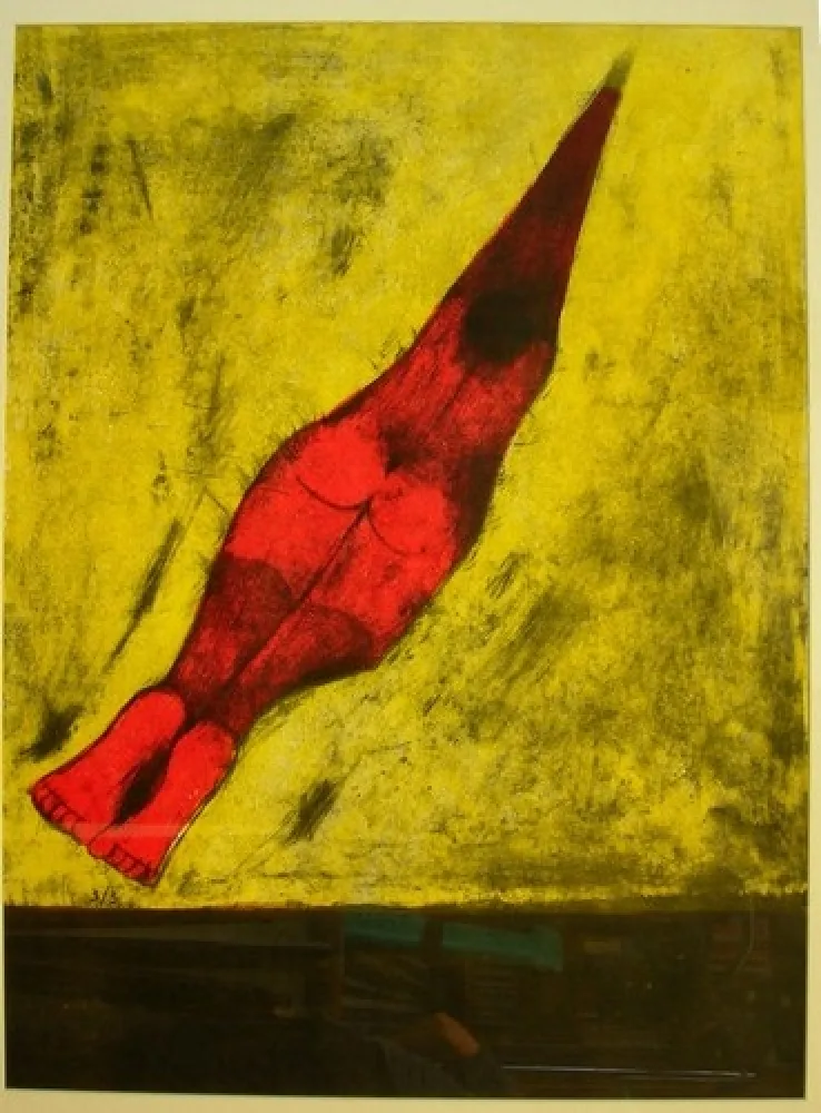 Litografia Tamayo - LOS SIGNOS EXISTEN