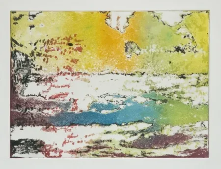 Monotipia Tanguy - Lagune 1