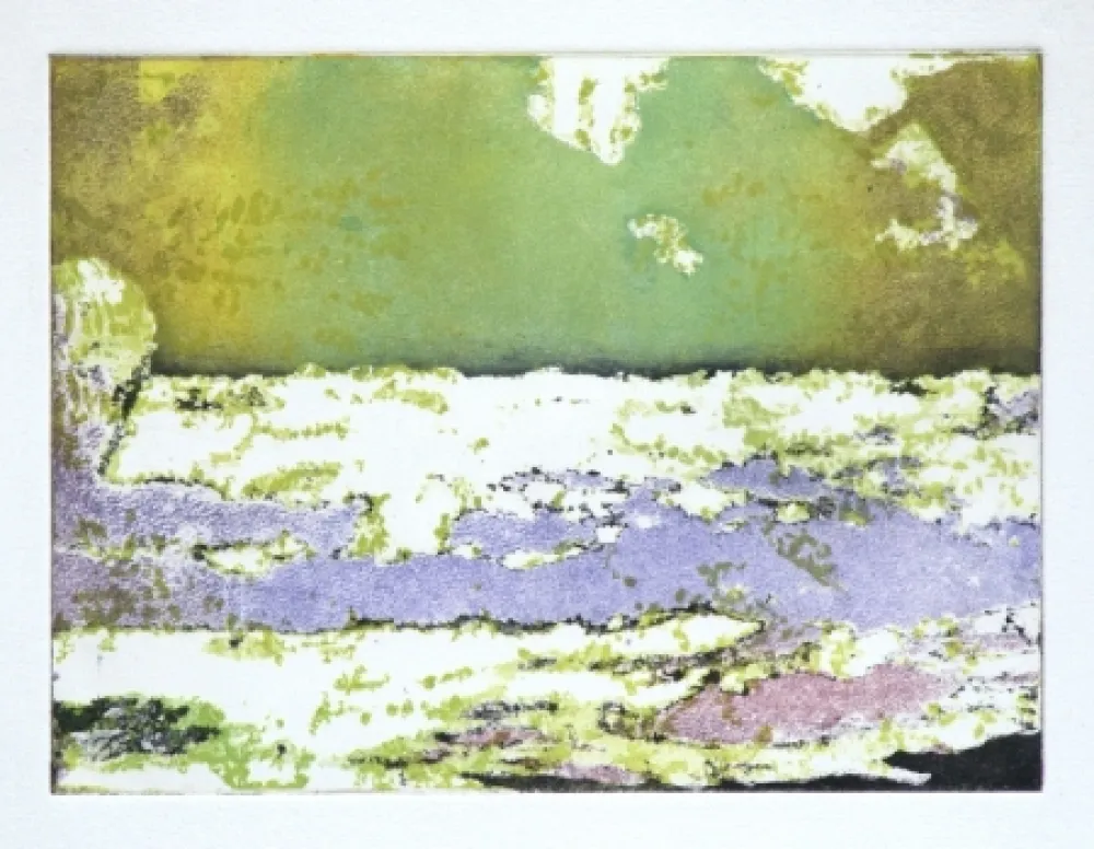 Monotipia Tanguy - Lagune 2