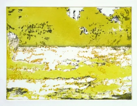 Monotipia Tanguy - Lagune 3