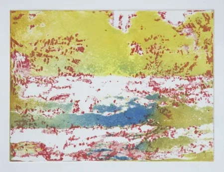 Monotipia Tanguy - Lagune 4