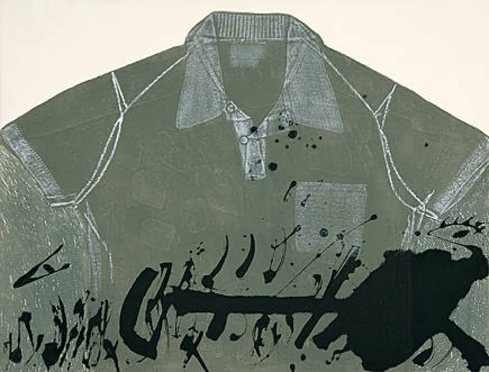 Gravura Tàpies - Camisa
