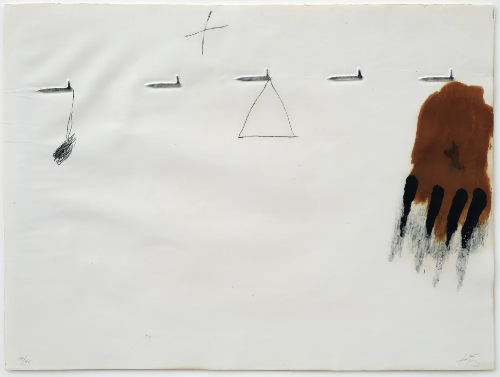 Água-Forte Tàpies - Claus i ditades