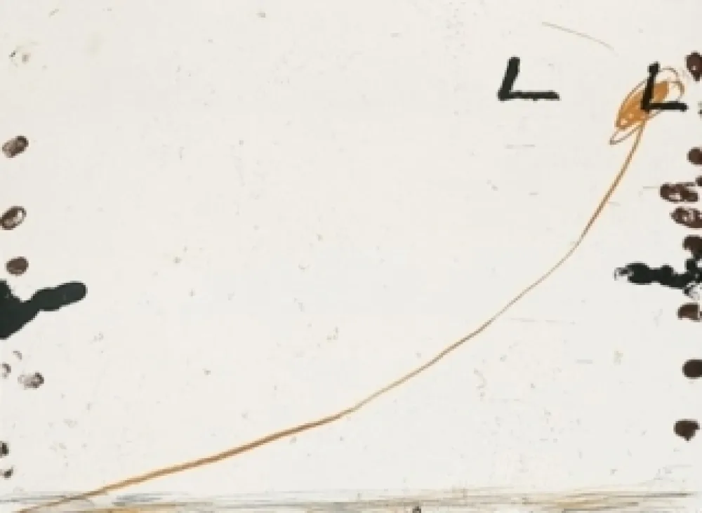 Litografia Tàpies - Dib-1