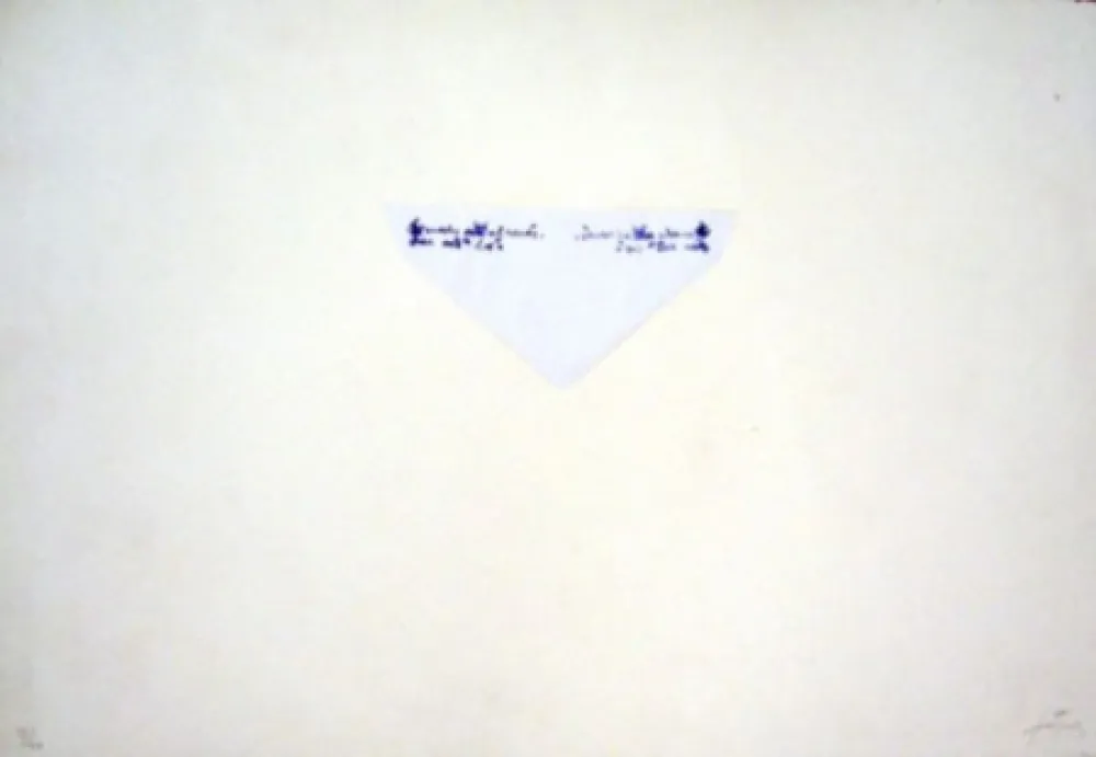 Litografia Tàpies - EL PA A LA BARCA