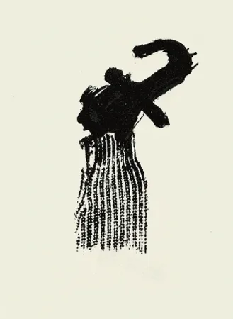 Litografia Tàpies - Llambrec 10