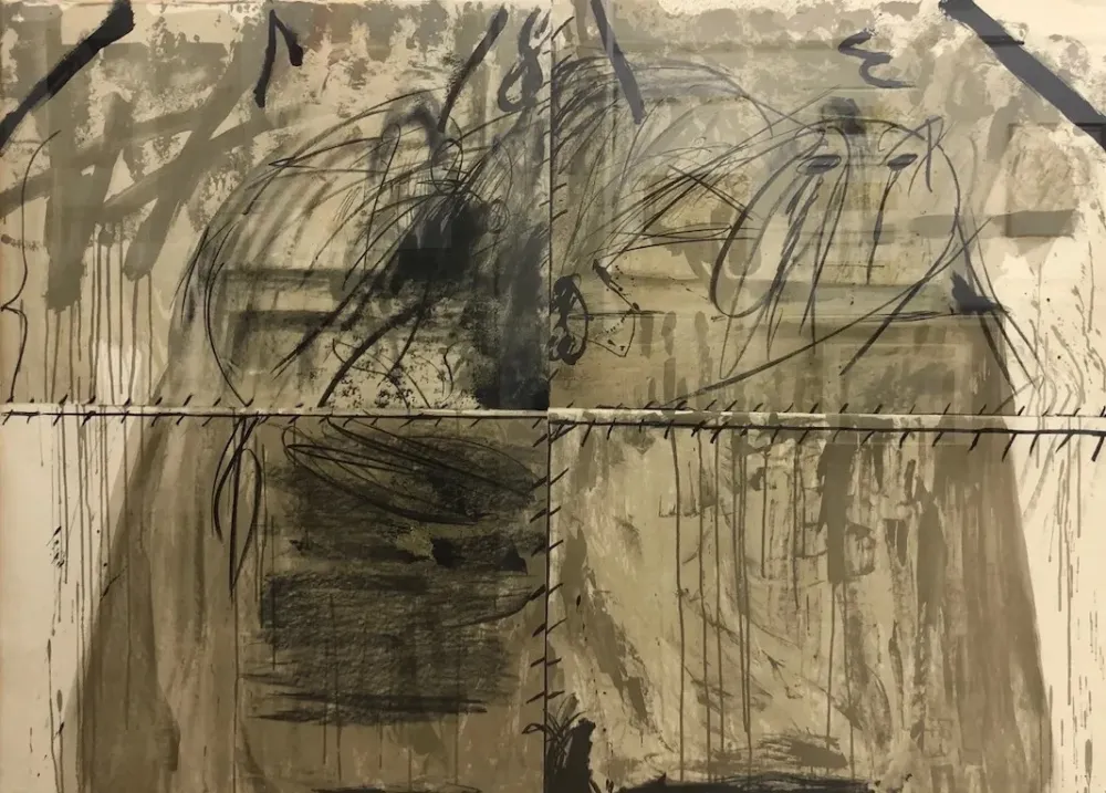 Litografia Tàpies - Moix