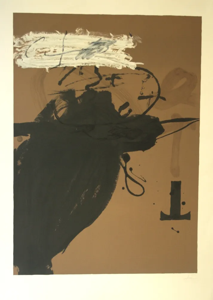 Serigrafia Tàpies - Senánque II
