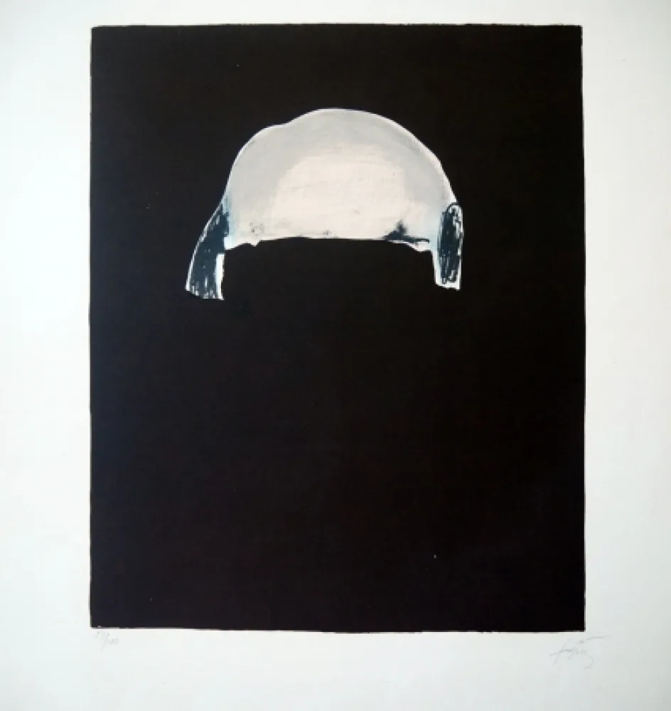 Litografia Tàpies - S/T