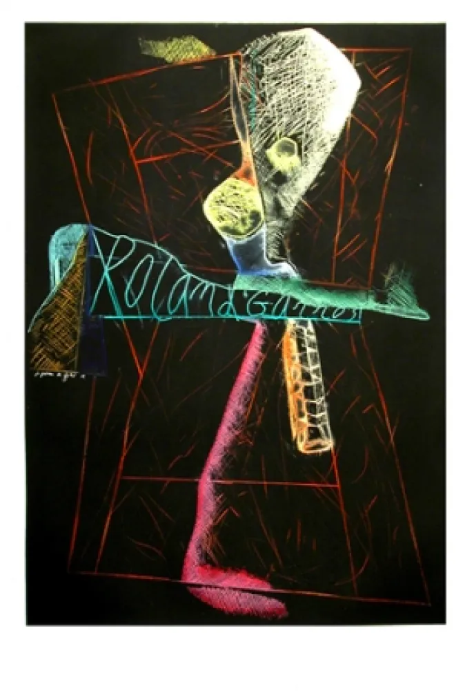 Água-Forte E Água-Tinta Telemaque - Roland Garros III