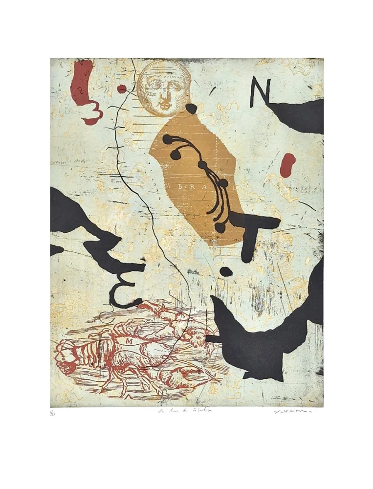 Gravura Texier - La lune de Sébastien