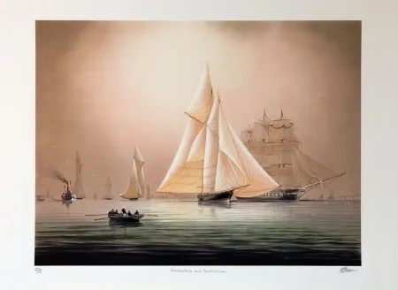 Litografia Thompson - Enchantress & constitution