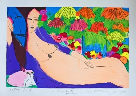 Litografia Ting - Sans titre