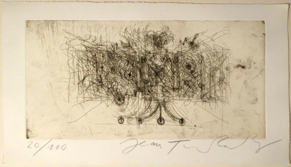 Livro Ilustrado Tinguely - Tinguely par Tinguely