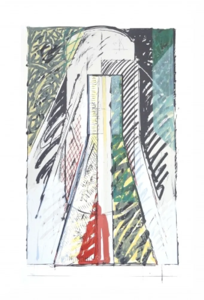 Litografia Titus Carmel - Intérieur 2