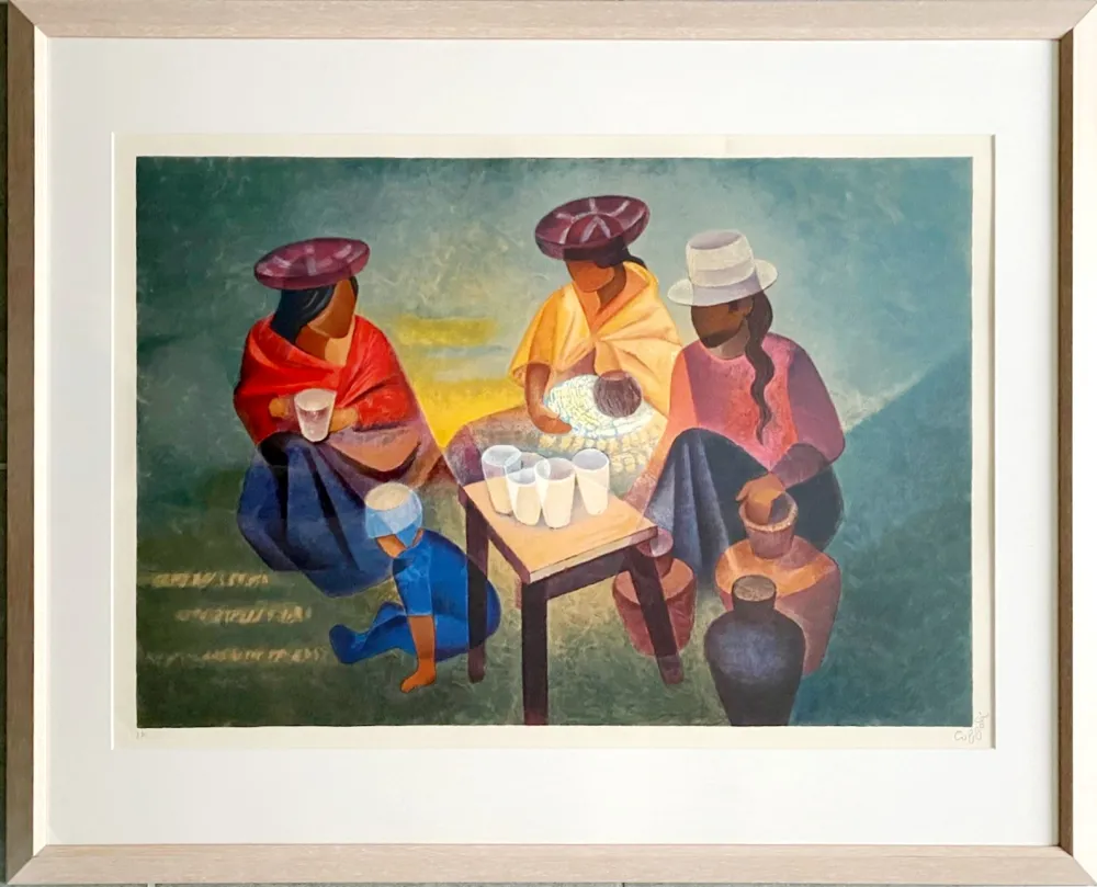 Litografia Toffoli - Le marché péruvien