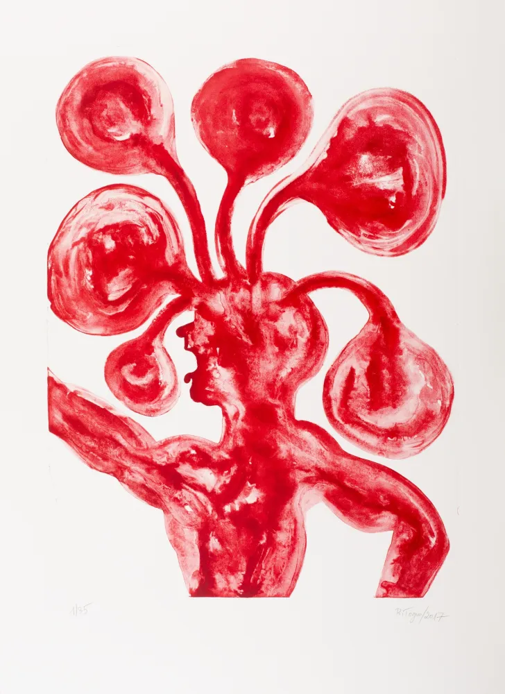 Litografia Toguo - Pump Up Mind