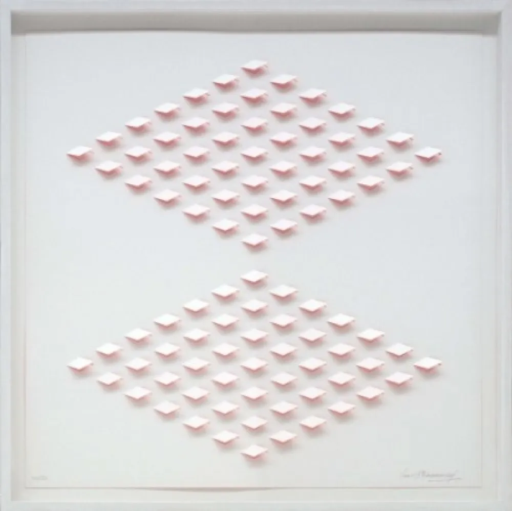 Litografia Tomasello - S/T 2 Rosa