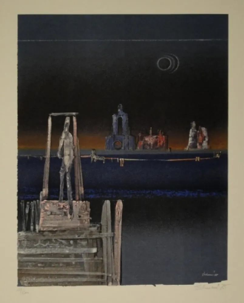 Litografia Tschumi - Untitled