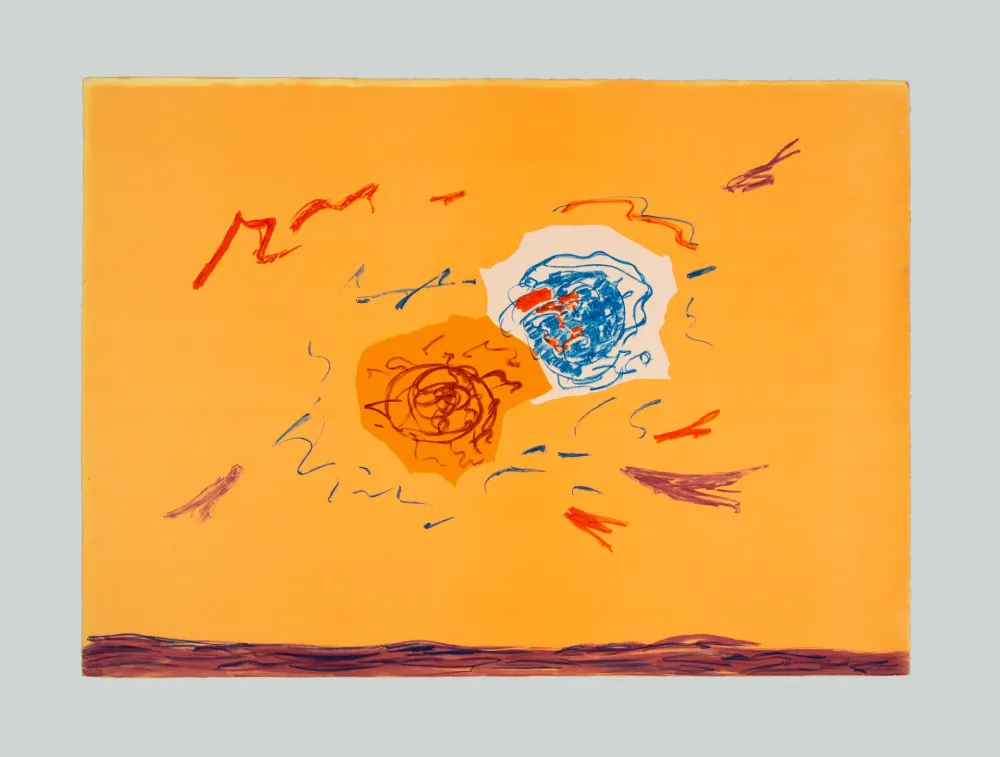 Litografia Turcato - Composizione