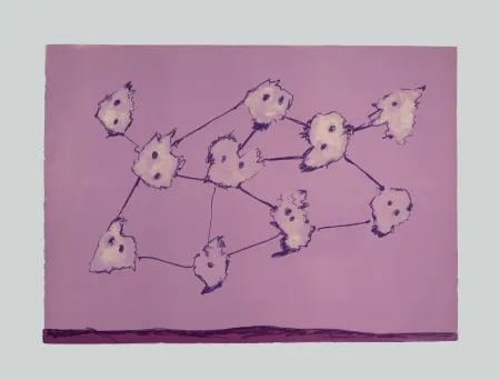 Litografia Turcato - Composizione