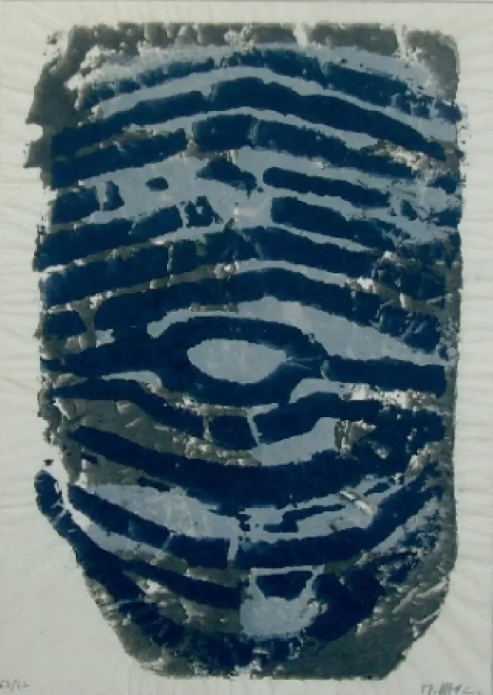 Monotipia Ubac - Le trou de serrure