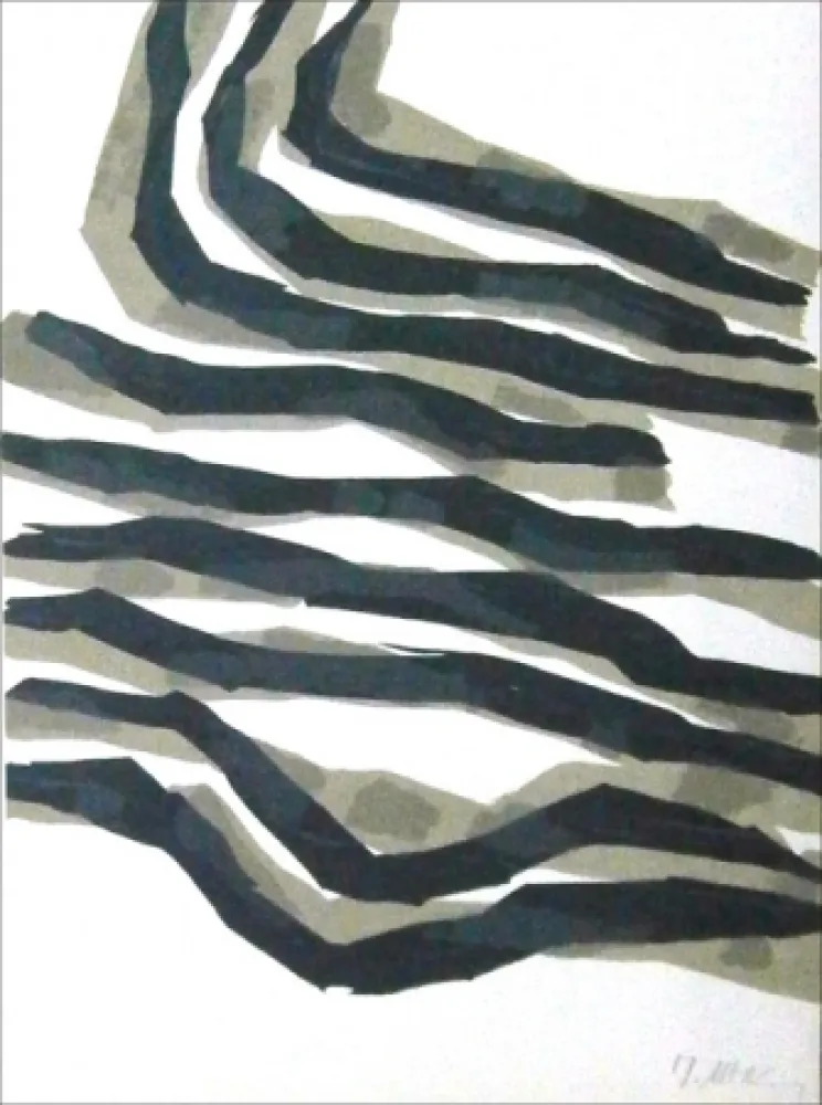 Litografia Ubac - Limites