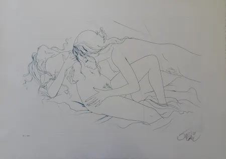 Gravura Valadie - Etreinte saphique