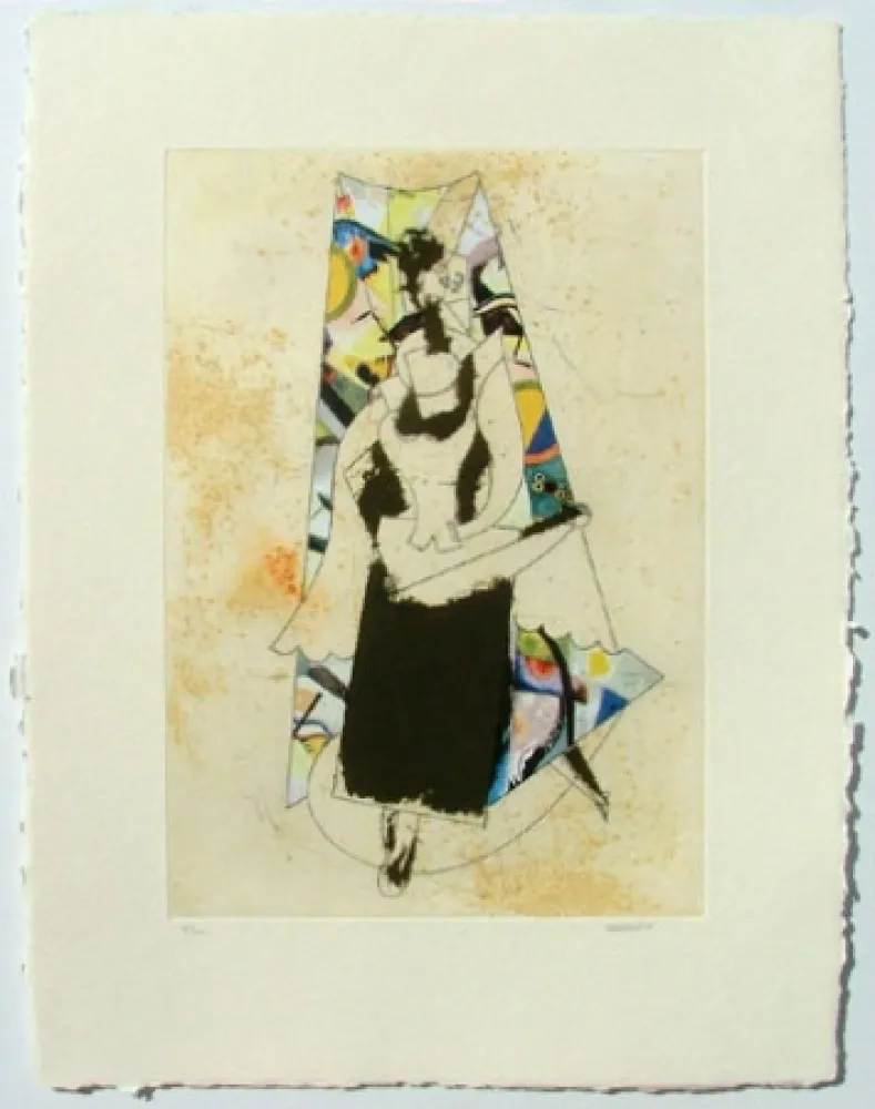 Água-Forte Valdés - Cubismo como pretexto 7