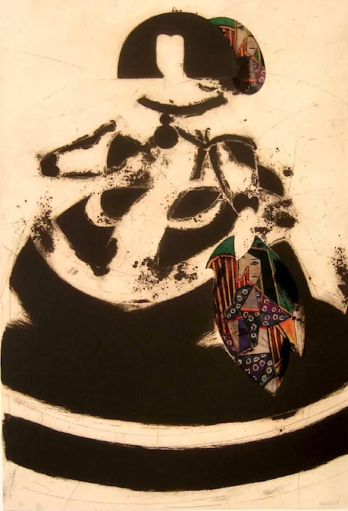 Água-Forte E Água-Tinta Valdés - Reina Mariana