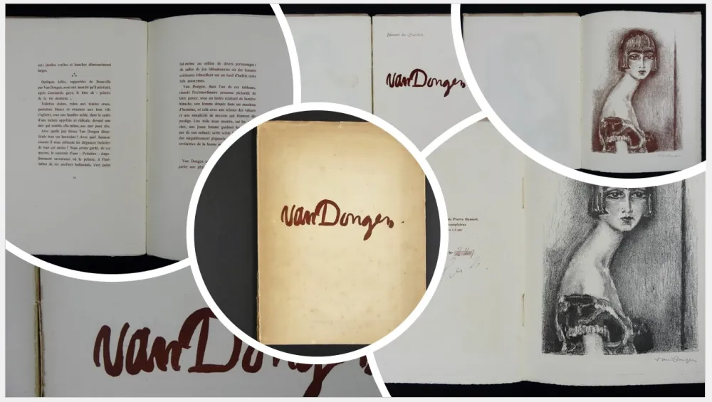 Livro Ilustrado Van Dongen - Des Courières, Van Dongen