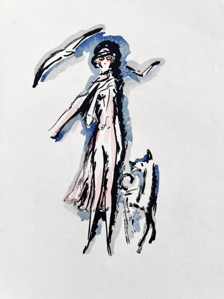 Litografia Van Dongen - La Garçonne