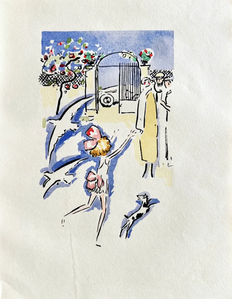 Litografia Van Dongen - La Garçonne