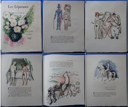 Litografia Van Dongen - Les Lepreuses