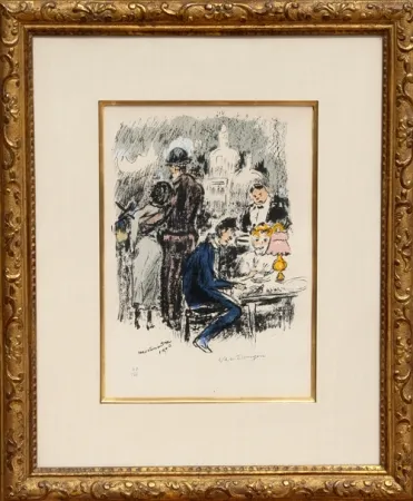 Litografia Van Dongen - Montmartre 1900