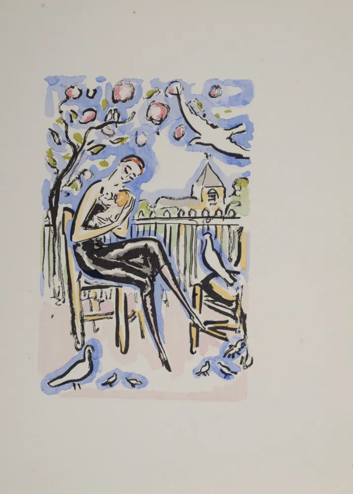 Estêncil Van Dongen - Motherhood