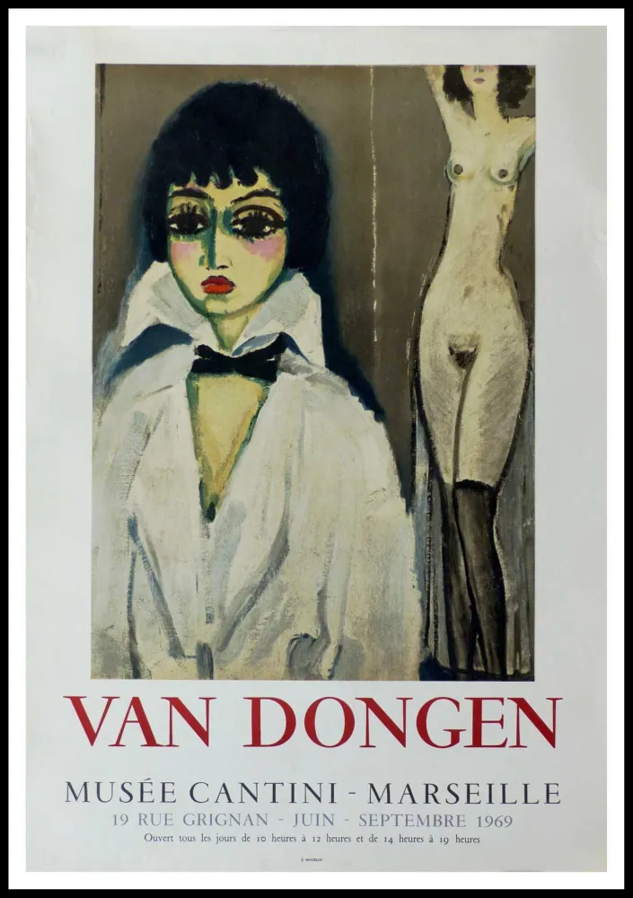 Litografia Van Dongen - Musée Cantini Marseille - VAN DONGEN