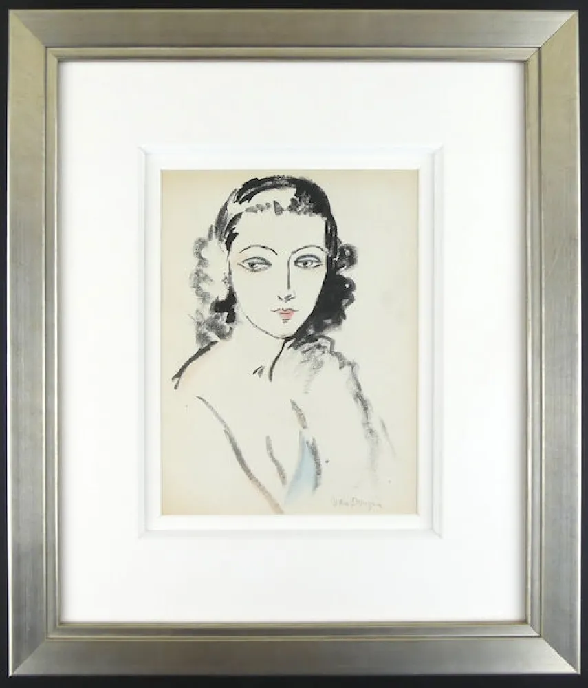 Estêncil Van Dongen - Portrat de Femme