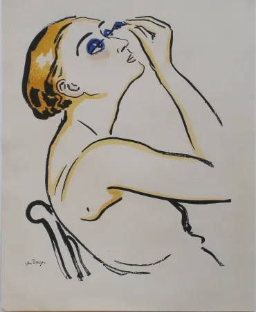 Estêncil Van Dongen - Rimmel