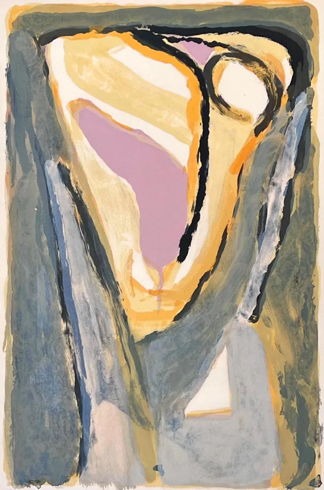 Litografia Van Velde - Lumière pâle 