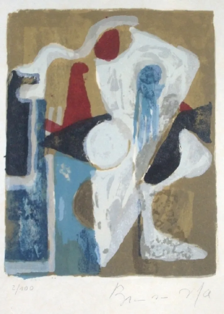 Litografia Van Velde - Mp 154