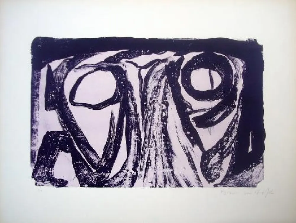 Litografia Van Velde - MP 24