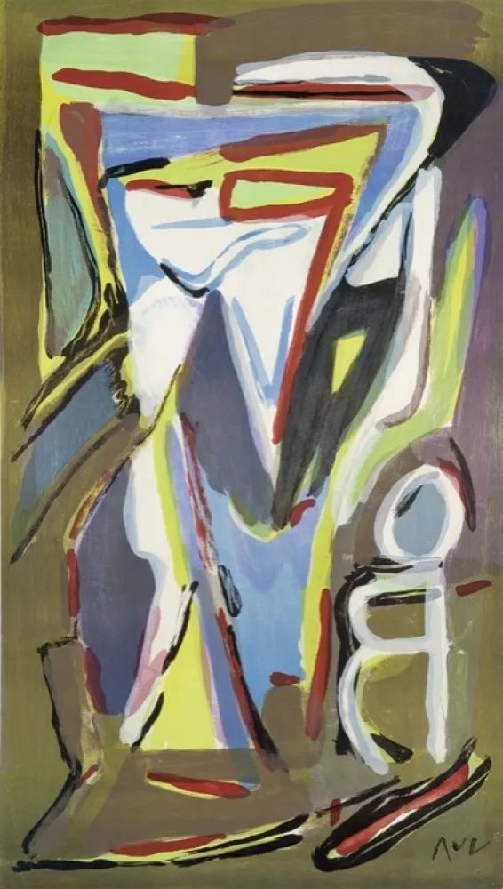 Litografia Van Velde - MP 396 - Nord