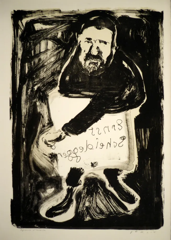 Litografia Varlin (Guggenheim, Willy) - Ernst Scheidegger