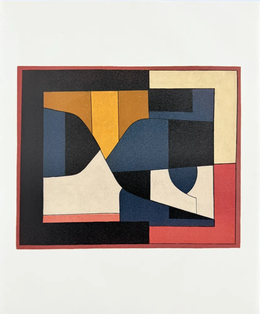 Litografia Vasarely - Ailho